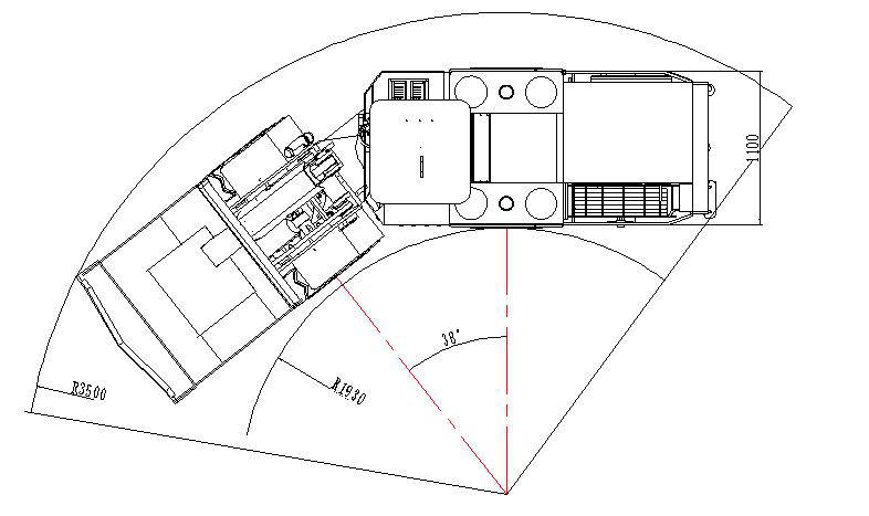 RL-0.6 Load-Haul-Dump Machine Drawing Sheet 2