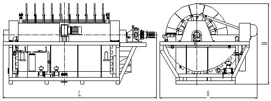 TT Series Vacuum Ceramic Filter Diagram 1